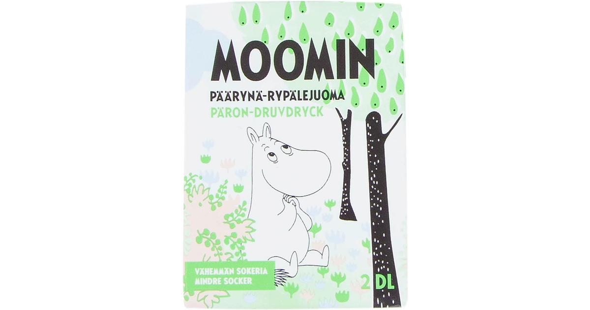 Moomin päärynä-rypälemehujuoma 0,2l