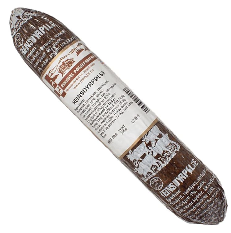 Rekedal Reindeer Sausage 255g