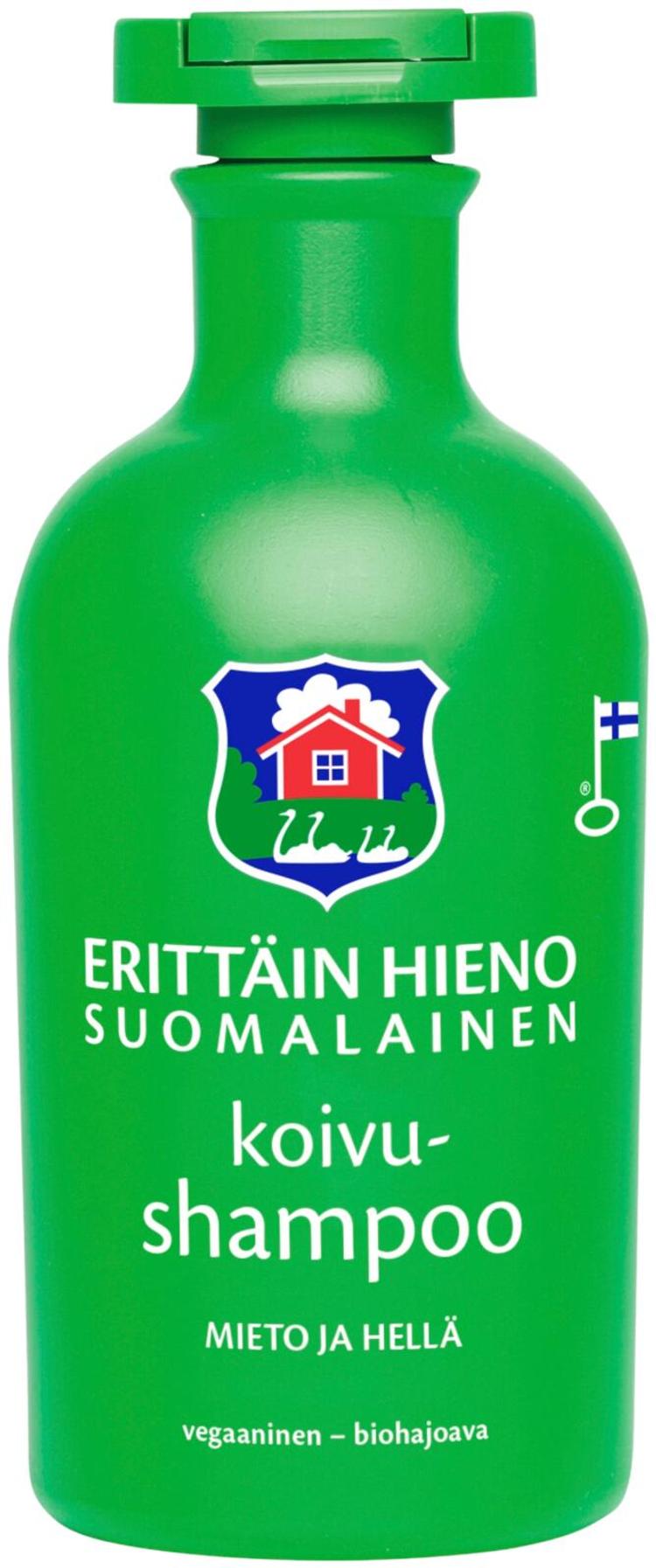 Erittäin Hieno Suomalainen Birch Shampoo 300ml