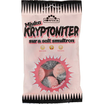 Konfekta Kryptoniter Mjuka Smultron 60g Soft candy