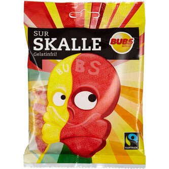 Bubs Sur Skalle 90g sour skulls