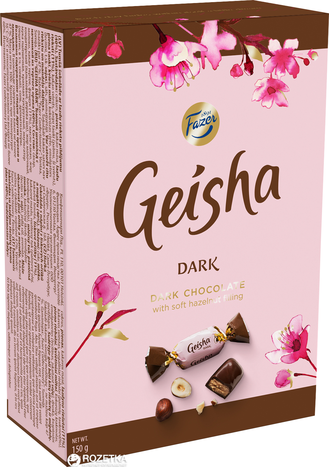 Fazer Geisha Dark 150g chocolate pralines