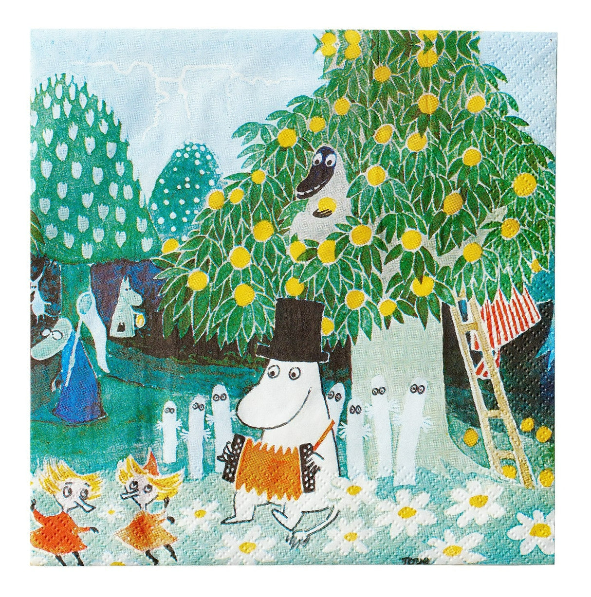 Havi Moomin serviette Magic Meadow 20pcs/33cm