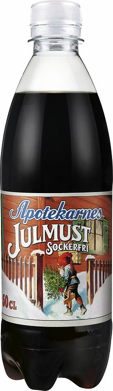 Apotekarnes Julmust Läsk Pet 50cl sockerfri