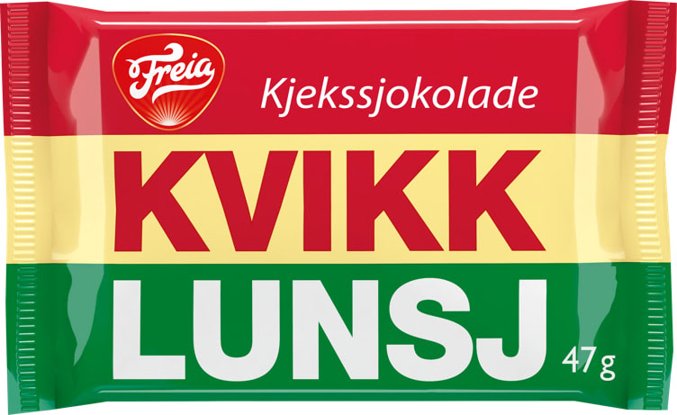 6-PACK Freia Kvikk Lunsj kekssjokolade  47g