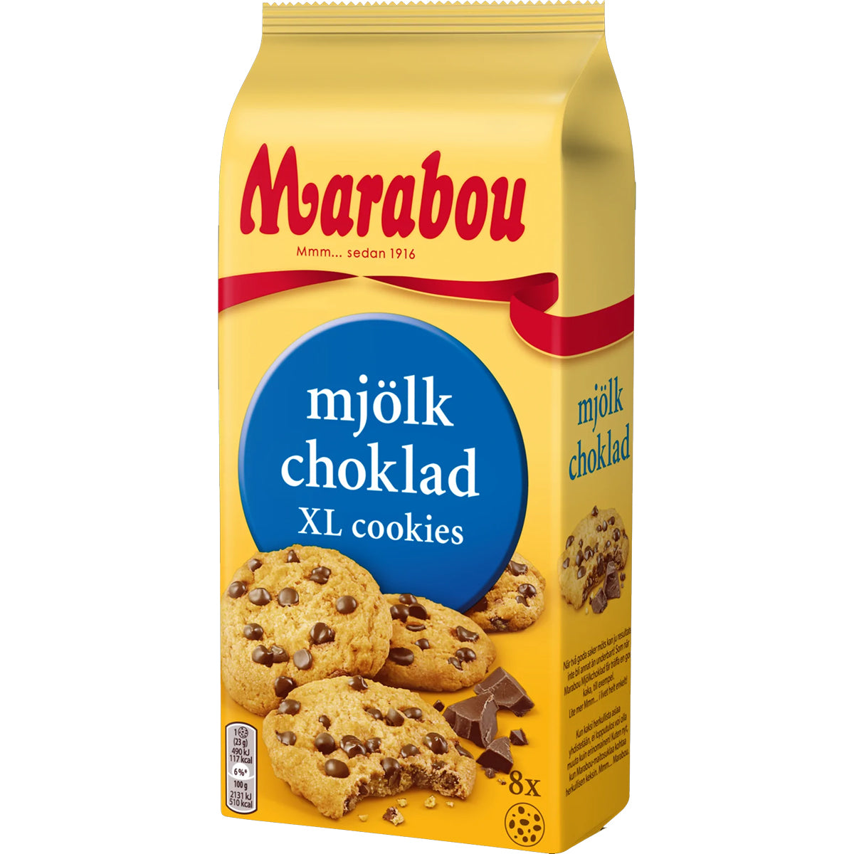 Marabou Mjölk choklad XL cookies 184g