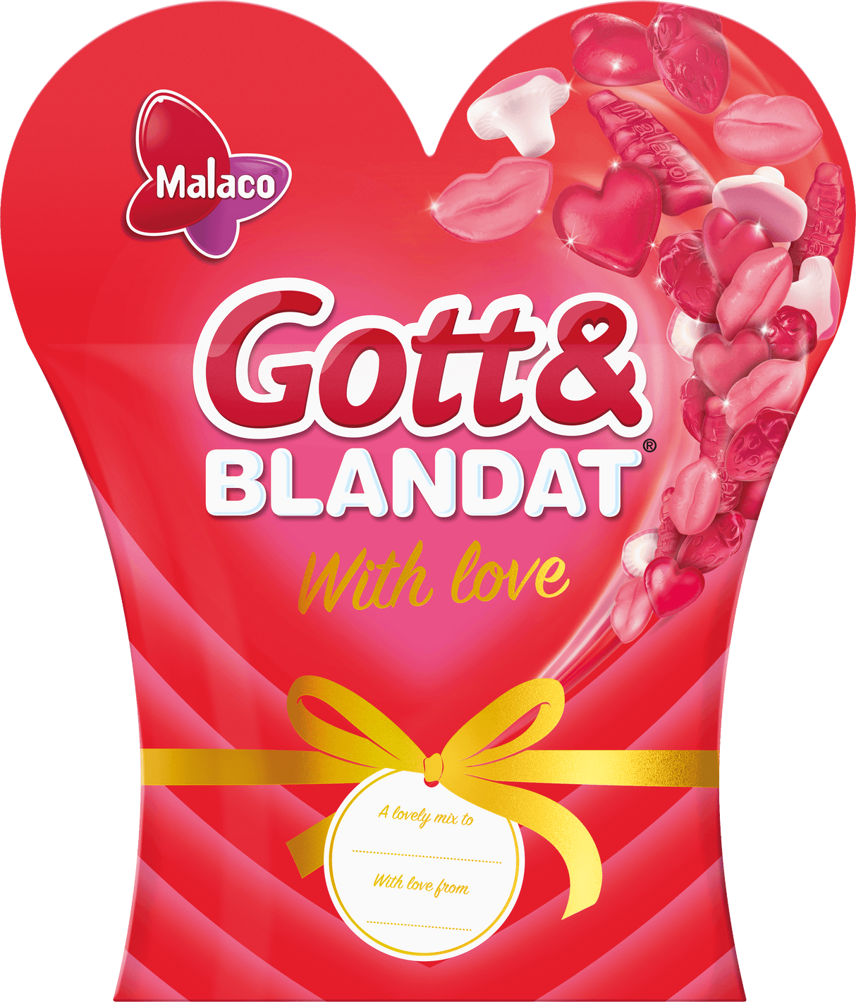 Malaco Gott & Blandat With Love confectionery mix 200g