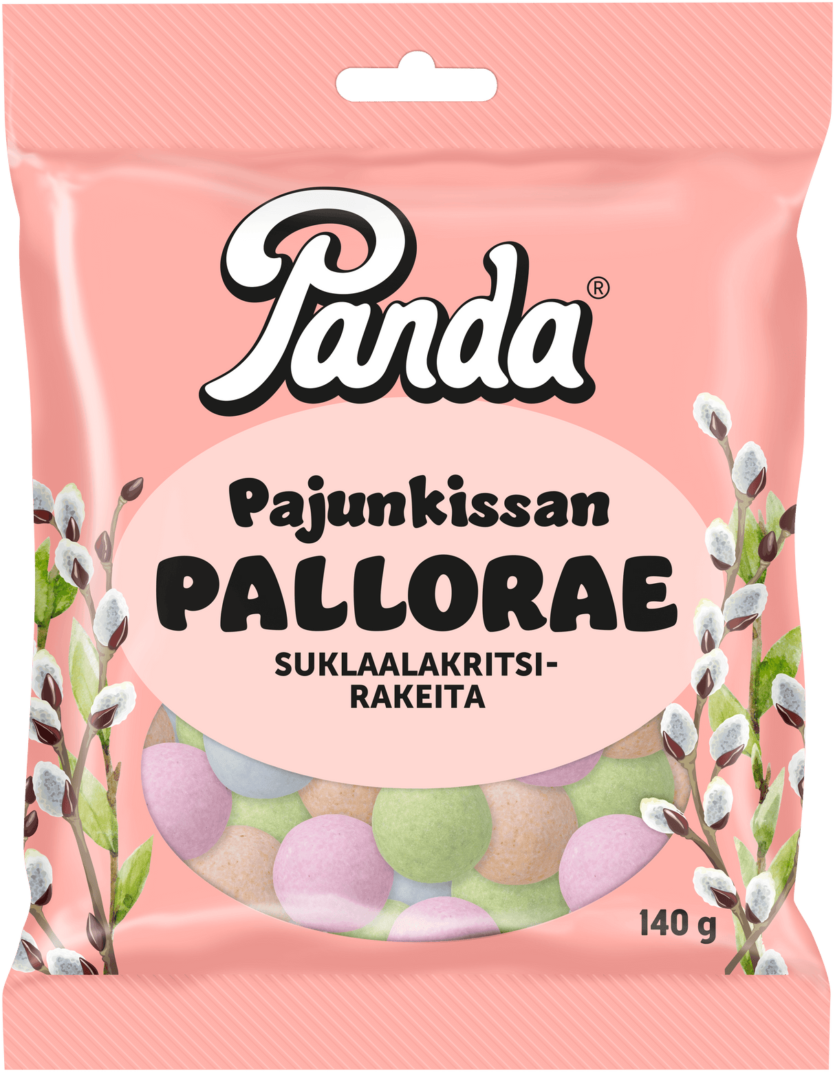 Panda Easter choco dragee balls 140g