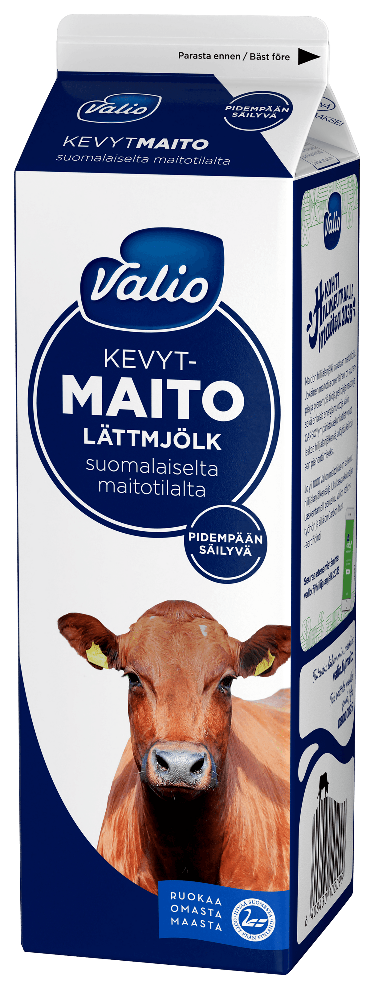 Valio semi skimmed milk 1 l ESL