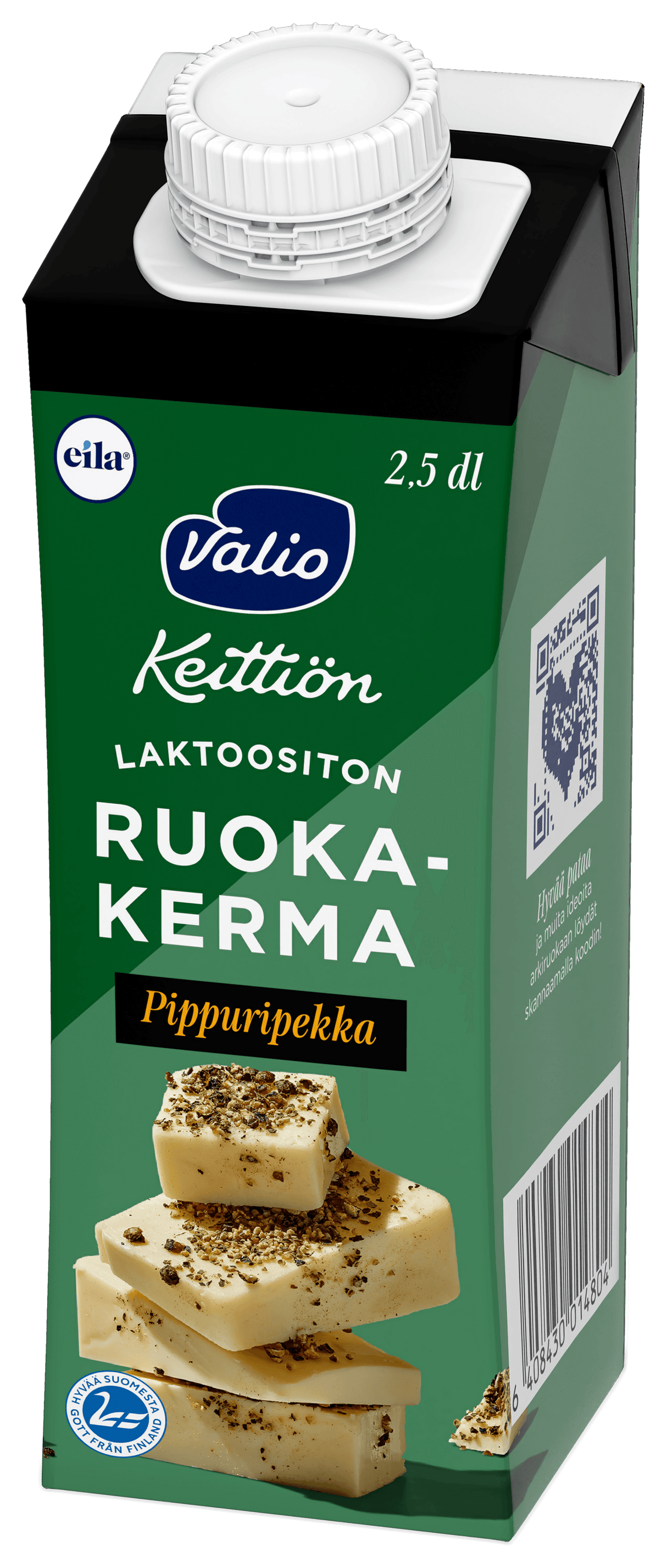 Valio Keittiön flavoured cooking cream 2,5 dl Pippuripekka pepper cheese UHT lactose free