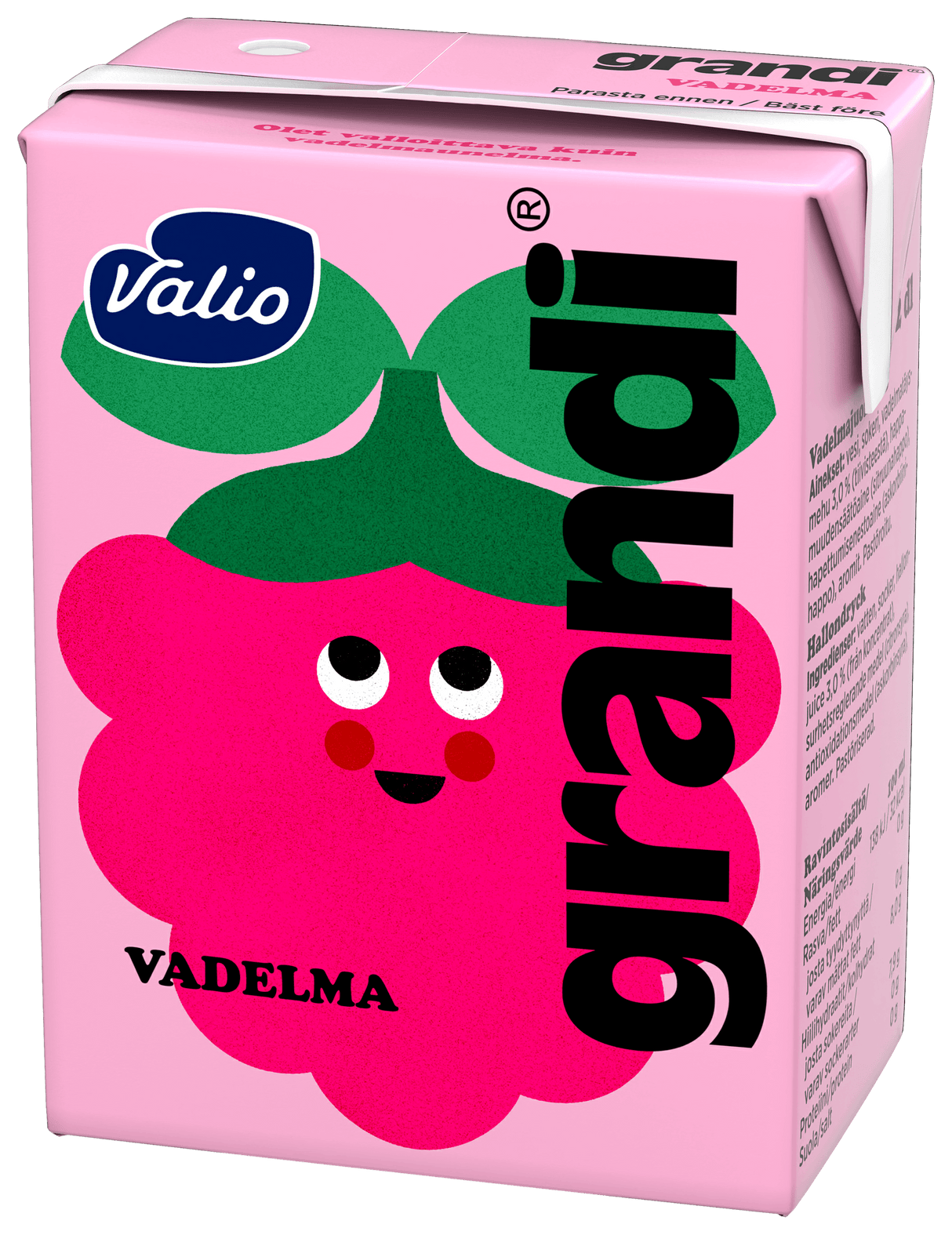 Valio Grandi® raspberry juice drink 2 dl