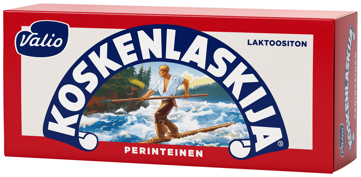 Valio Koskenlaskija® perinteinen sulatejuusto laktoositon e250 g