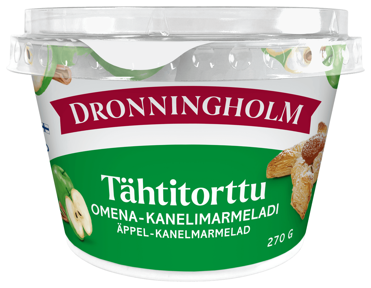 Dronningholm Tähtitorttu Omena-kanelimarmeladi 270g