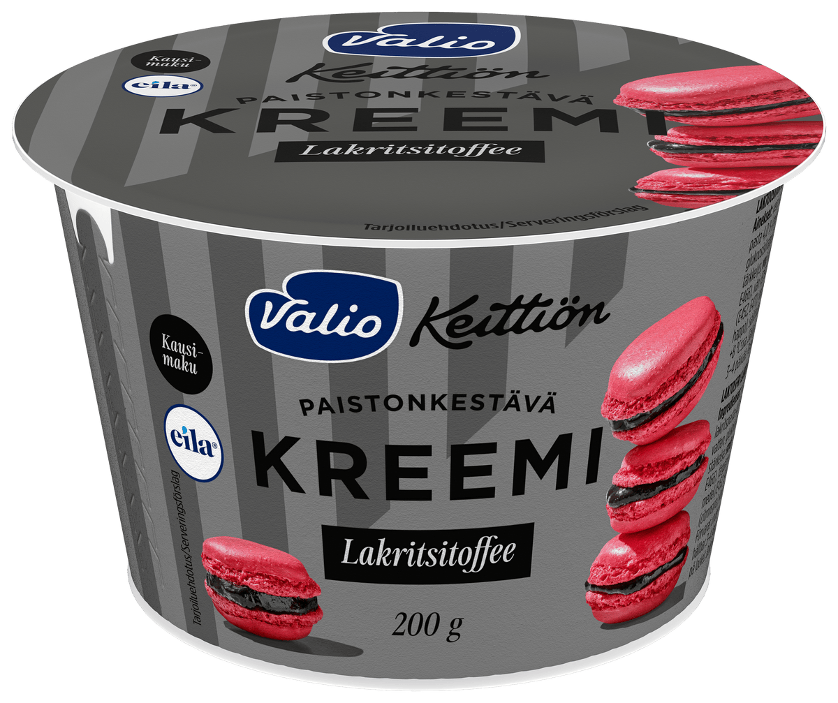 Valio Keittiön liquorice-toffee crème lactose free 200 g