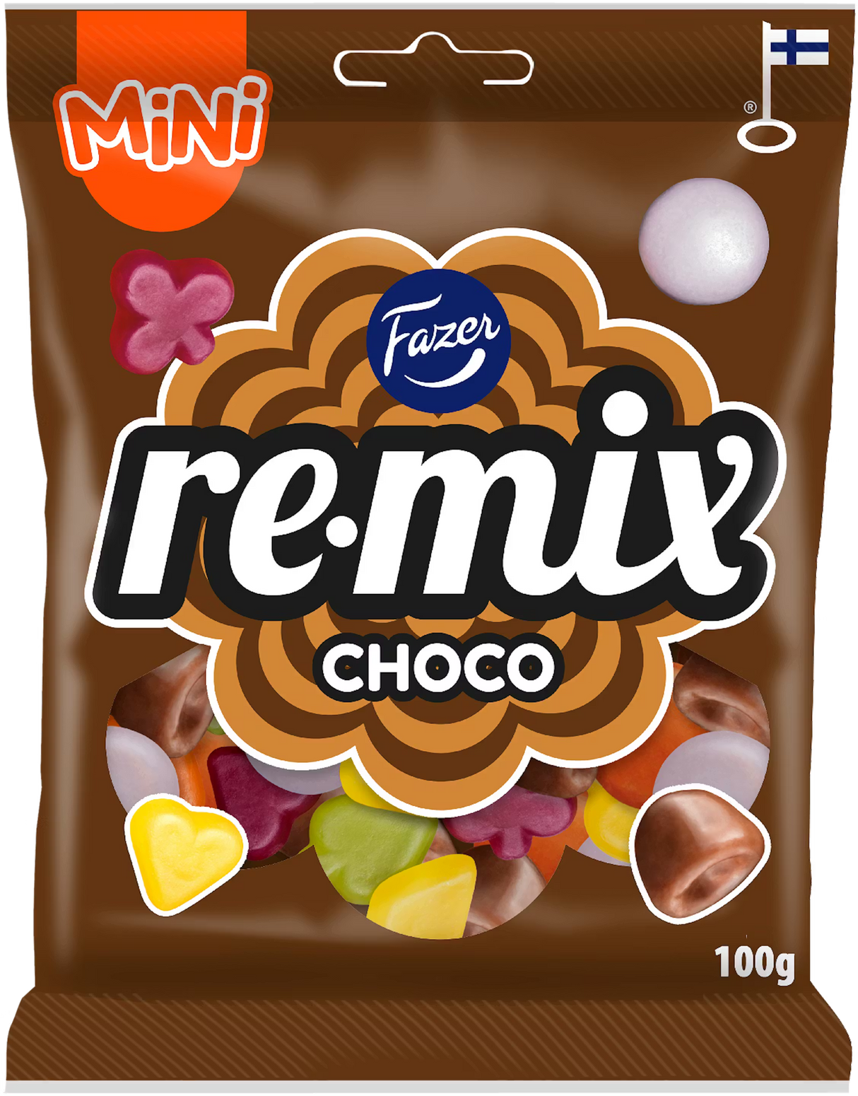 Fazer Remix Mini Choco candy bag 100g