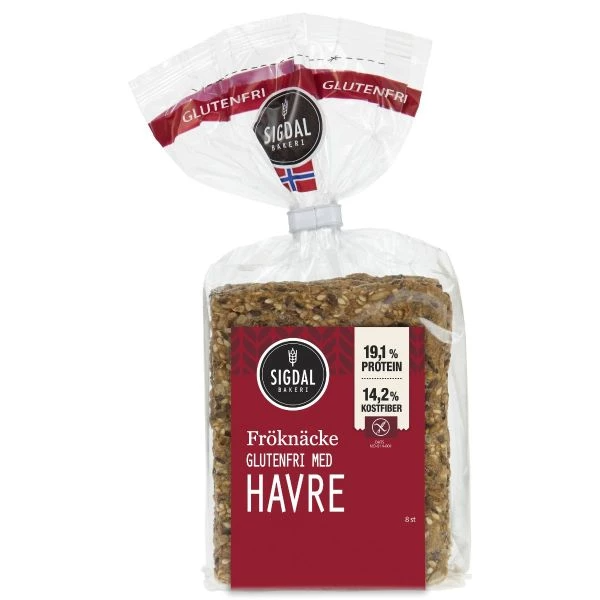 Sigdal Fröknäcke Glutenfri Havre 190g