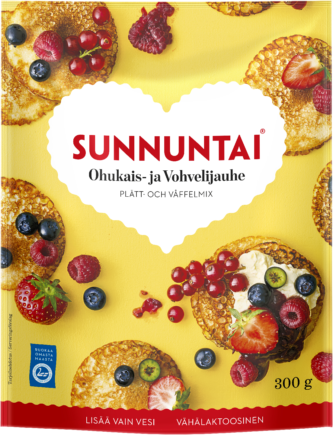 Sunnuntai 300g pancake and waffle powder