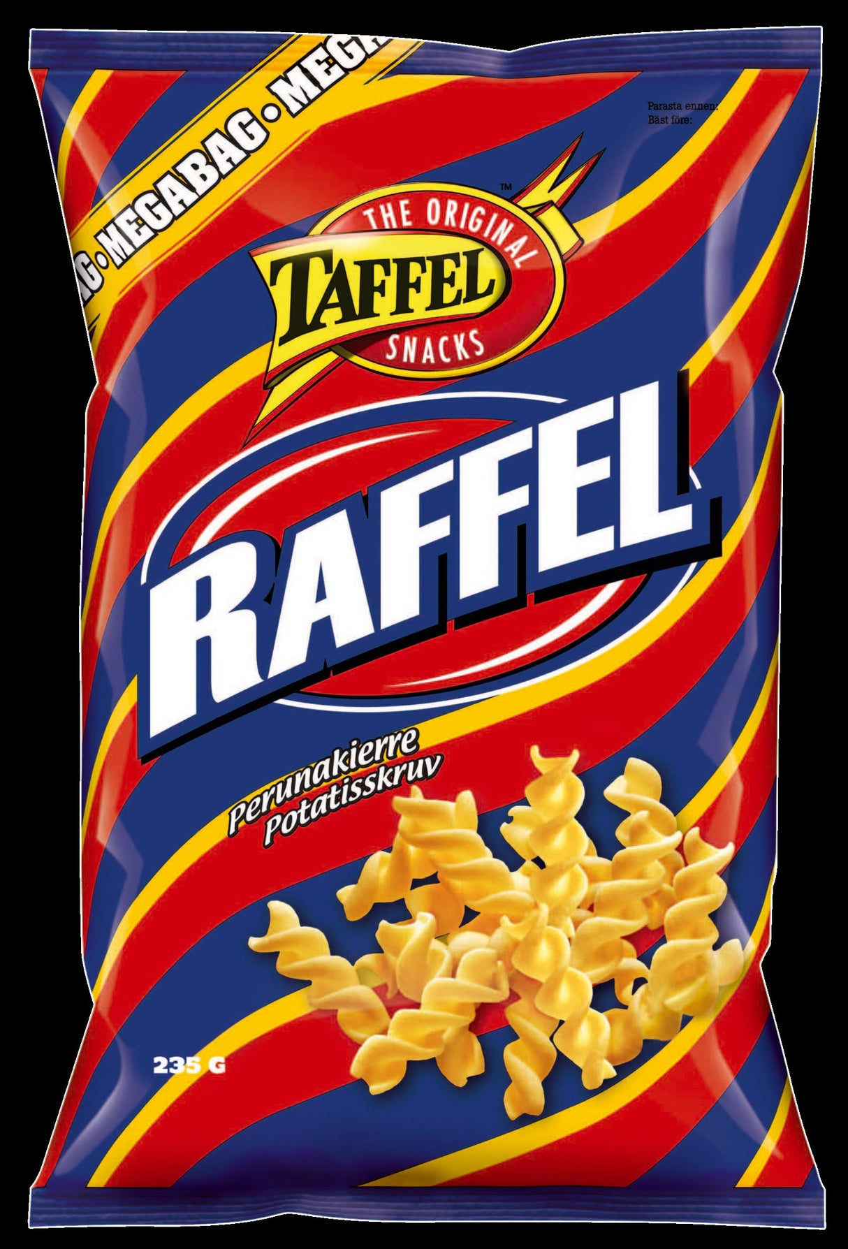 Taffel Raffel salted potatospiral 235g