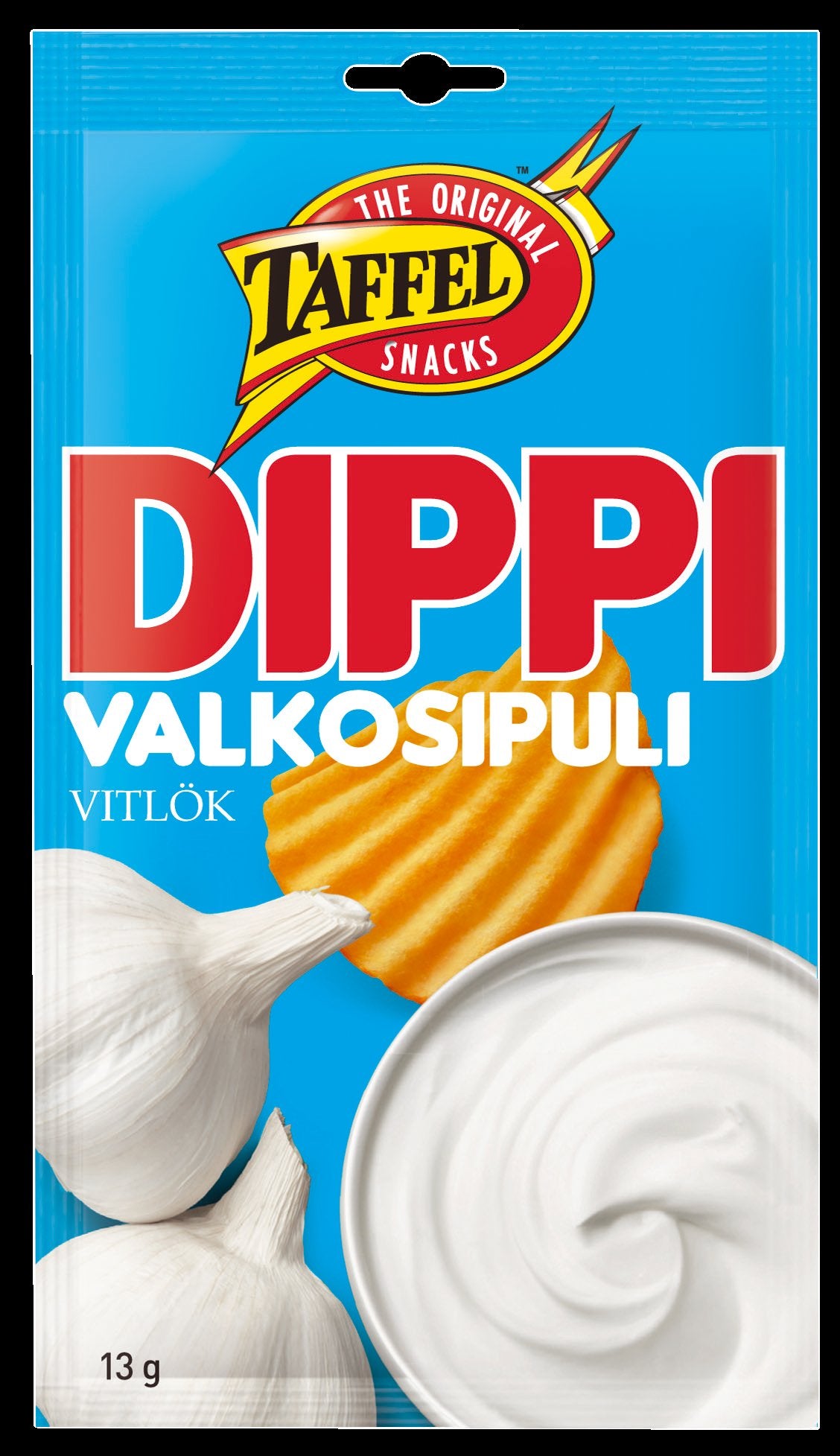 Taffel valkosipuli dippimauste 13g