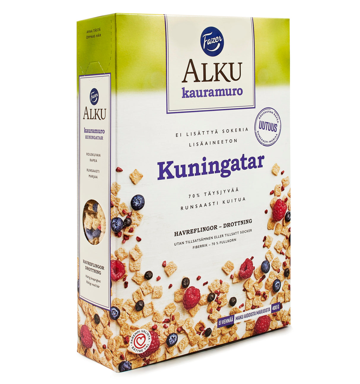 Fazer Alku Kuningatar kauramuro 400 g