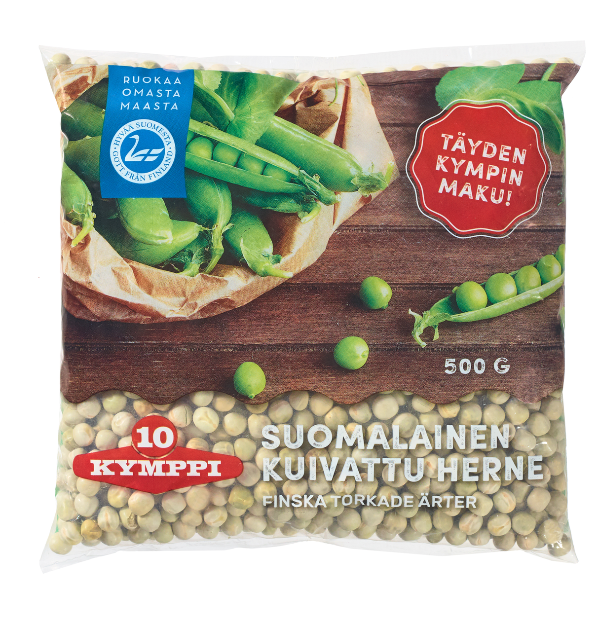 Kymppi Finnish dried peas 500g