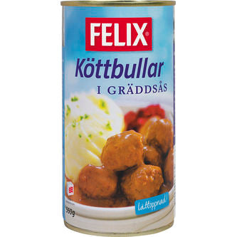 Felix Köttbullar i Gräddsås 560g meatballs in cream sauce