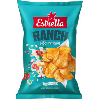 Estrella Ranch Sourcream Chips 175g