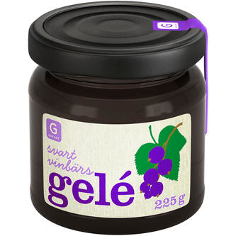 Garant Svart Vinbärs Gelé 225g grape jelly