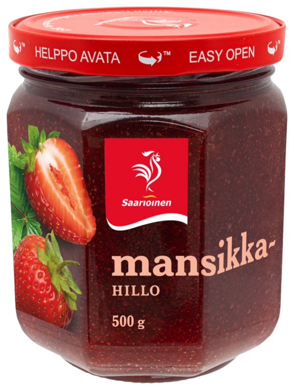 Saarioinen Strawberry Jam 500g